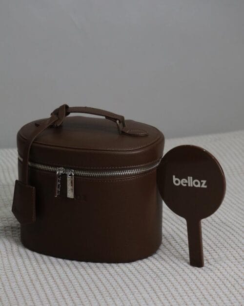 Vanity Makeup Bag Brown Espresso